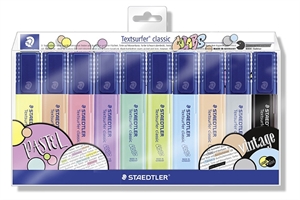 Staedtler Textmarker Textsurfer Pastel/Vintage Set (10)